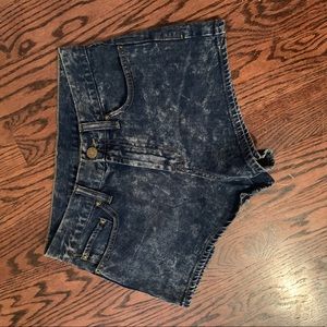 high waisted urban outfitters jean shorts